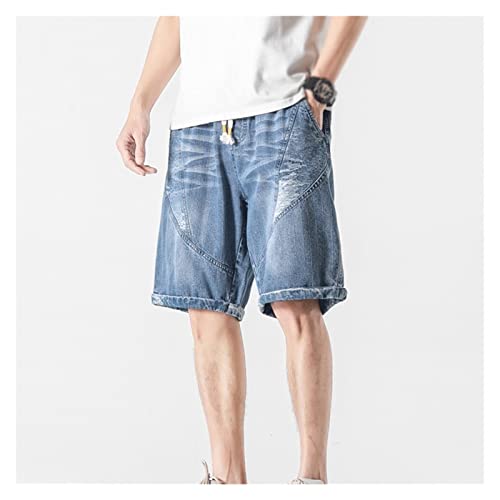 Bermuda homme grande taille en jean CLSDRZC short ample été