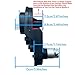 12 Volt RS550 35000RPM High-Speed Motor Gearbox for Power Wheels Kid's Ride On Toys Car Upgrade,12V Motor Replacement Ford Raptor F150/Done Race/Derica Off-Road/Kawasaki/Wrangle