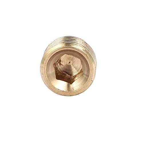 Sourcingmap® 8 pezzi 1/4BSP maschio filettatura