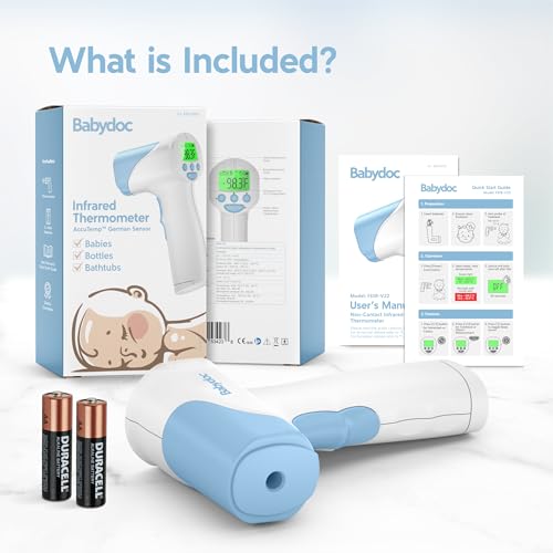 Thermomètre bébé de qualité médicale infrarouge laser allemand