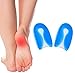 Produktbild U Gel Fersenkissen U Gel Fersenpolster, U Shaped Heel Protector U Shaped Heel Pads Gel Heel Tassen Fersenschutz Fersen Plantarfasziitis Kissen Gel Fersenpolster Förmige Spur Ferseneinsätze (M)