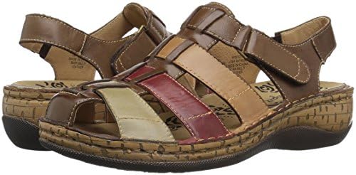 Propet Women's Jubilee Sandal, bark multi, 6 2E US | Image 6