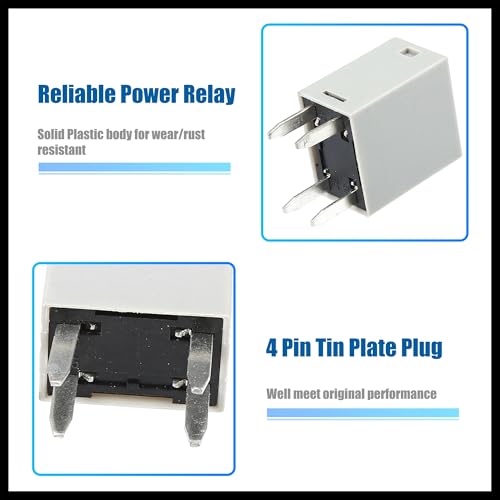 Relais de rechange 68083380AA 12V pour circuits électriques Dodge Journey et Grand Caravan - 4