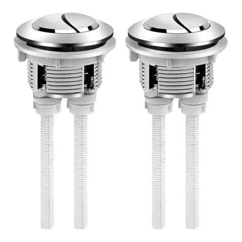2 Pack Dual Flush Toilet Push Buttons Cover