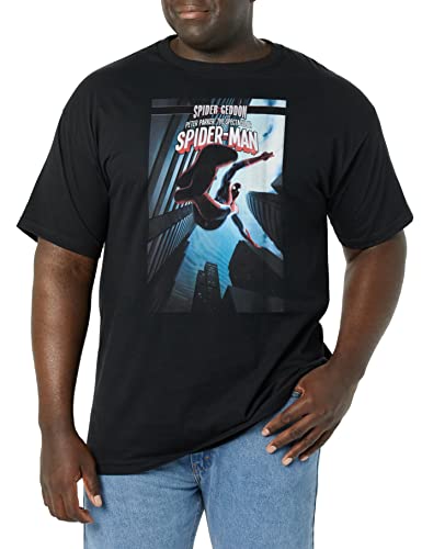 T-shirt Spider-Man Peter Parker homme en coton respirant et coupe ajustée