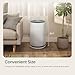 LG PuriCare 360 Air Purifiers for Home, Large and Small Room, Bedroom, Up to 2,059 ft² in 1 Hr with NanoFiber True HEPA Filter, 360 Degrees of Filtration, WiFi, Air Quality Monitor, Low Noise