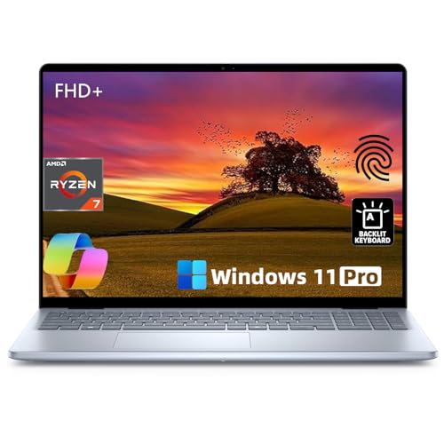 Dell Inspiron 16 m[gp\R 16C` FHD+ fBXvC AMD Ryzen 7-8840U 32GB DDR5 2TB SSD Wi-Fi 6E obNCgL[{[h Windows 11 Pro