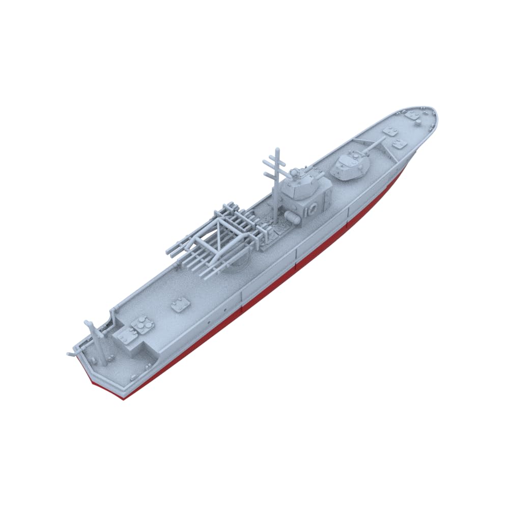 MRY-SFW SSC72767S-A 1/72 zestaw do budowy modelu wojskowego Radziecki Pr.1124 MLRS Pełny kadłub