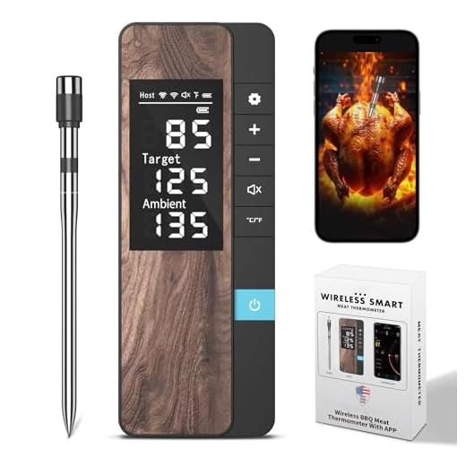 Wireless Multi Sensors Meat Thermometer