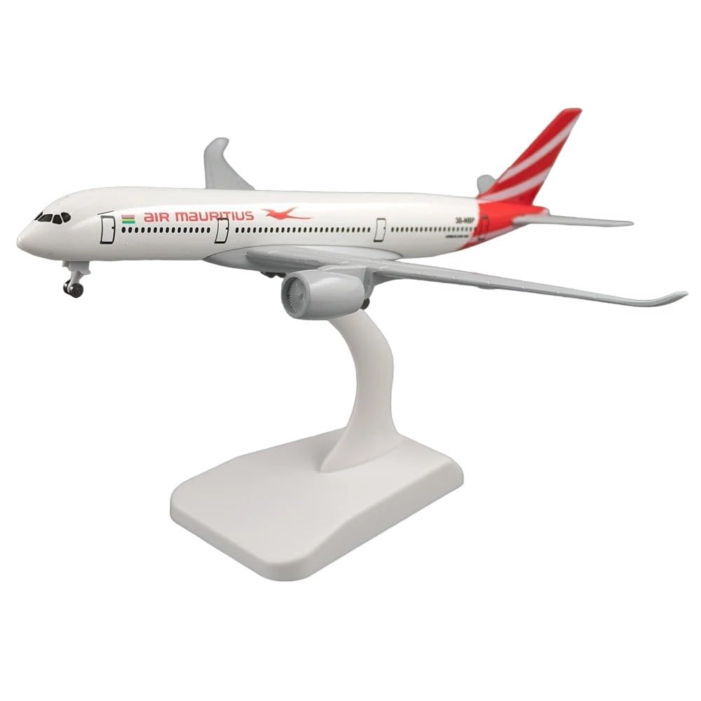 AirModels Air Mauritius Airbus A350 Diecast Aircraft Model 1/350 Scale Plane Toy Collectable Gift