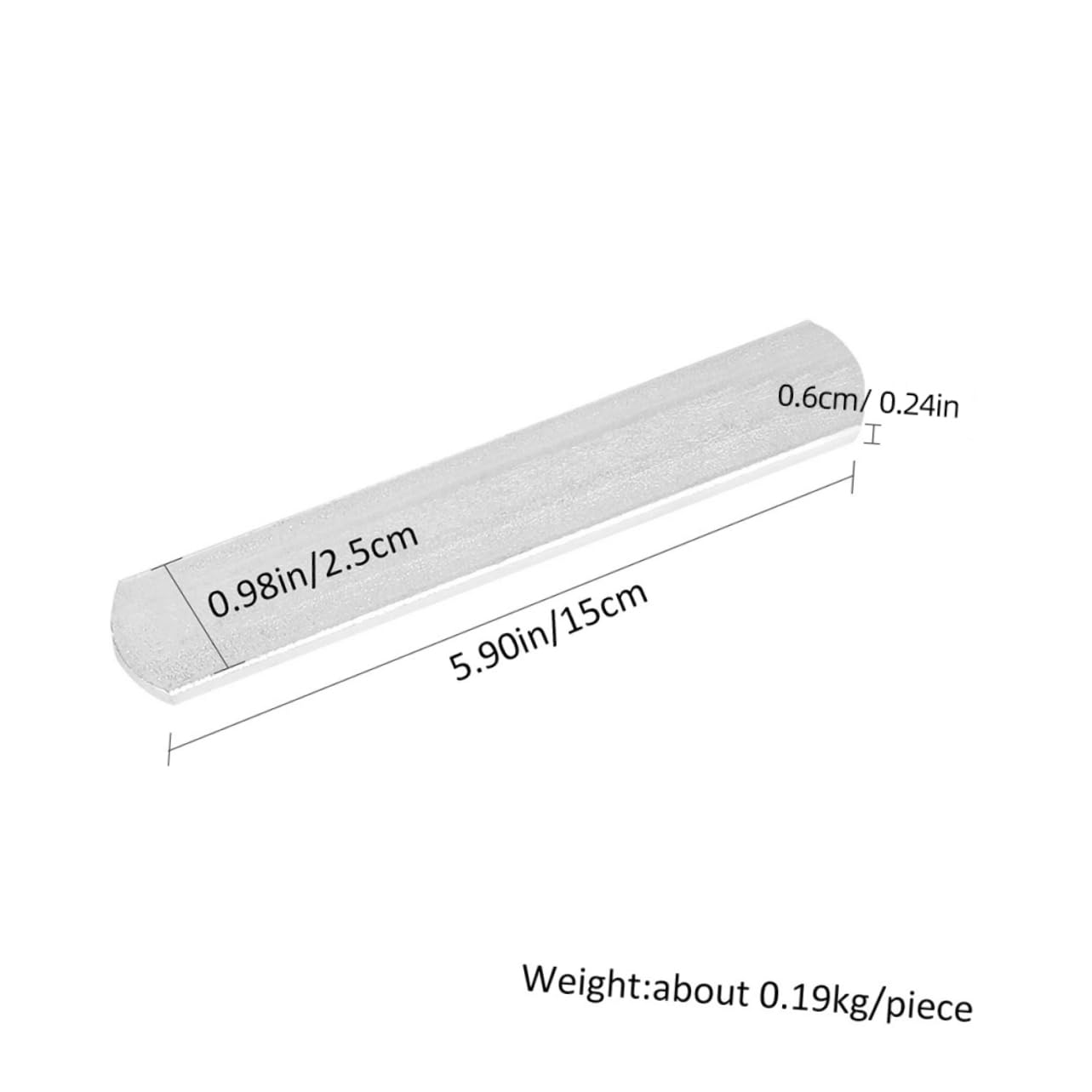 POPETPOP 8pcs Adjustable Steel Weight Plates for Fitness Training Durable Exercise Weights for Strength Building and Workout Equipment and Resistance Training