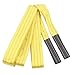 XHTLLO Uplift Slings Strap, 3T 6614LB 6M 19.69FT Thickened Widen Flexible Lifting Rope, Polyester Sturdy Stable Rigging Lifting Strap, for Crane Hoist
