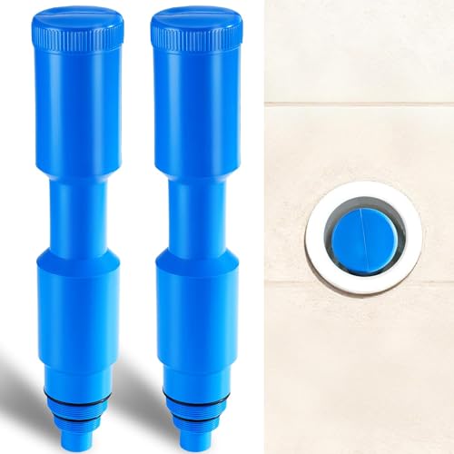 2 Packs 16.5 Inch Pool Skimmer Plug Skimmers Guard Winterization Plug for 1 1/2