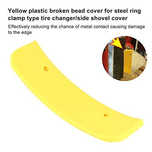 Image of Tire Shovel with Plastic Sleeve - Bead Breaker Cover & Wheel Changer Tool for Tire Repair, Detachable Tyre Protector Sheath for Changing Machines