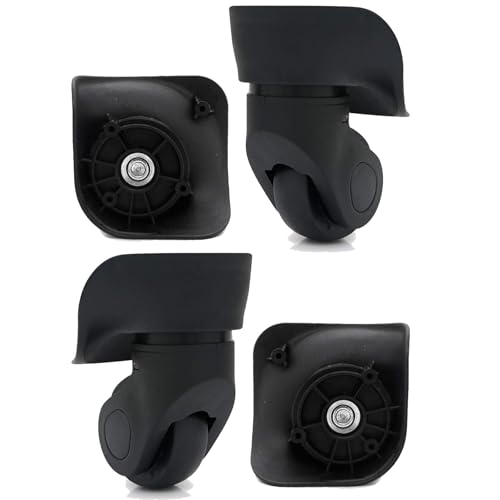 Zoofen 2 Pairs Luggage Replacement Wheels W041-2X