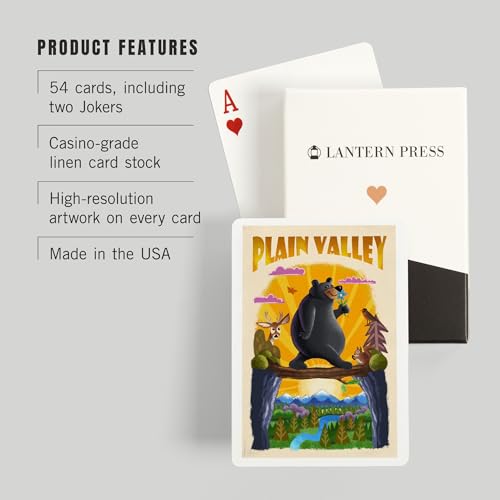 Lantern Press Baraja Póker 52 Cartas miniatura 3
