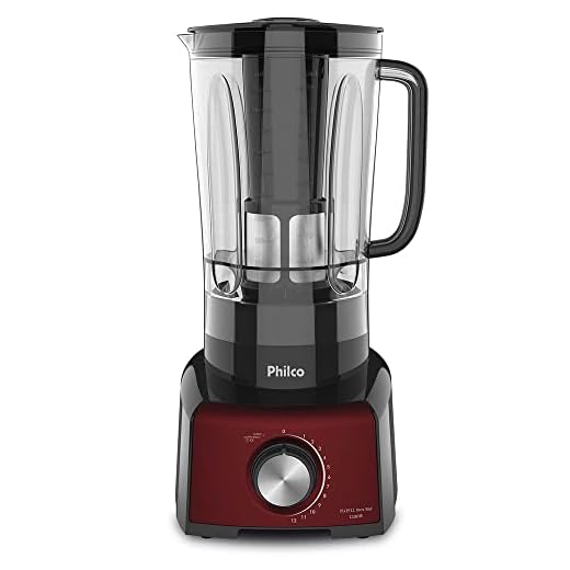 LIQUIDIFICADOR PLQ912P INOX RED 127V, PHILCO, 103101071