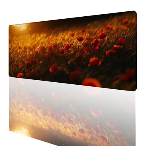Tapis de souris grand format motif poisson idéal pour organiser un bureau à la maison