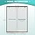 56-60 in. W x 76 in. H Double Sliding Shower Door, Semi-Frameless Bypass Shower Glass Door, with Explosion-Proof Film, with 5/16"(8mm) SGCC Tempered Glass
