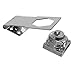 Hasp, Steel with Die-Cast Lock, Chrome
