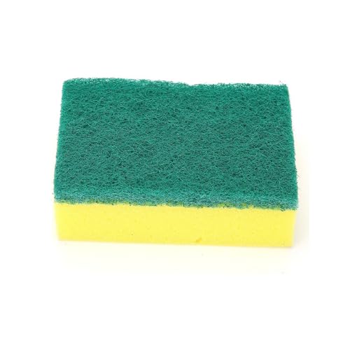 Spugna per lavare i piatti, strofinacci in tessuto, 10 x 7 x 3 cm, 10 pezzi, di alta qualità, resistenti e decontaminanti per la cucina.