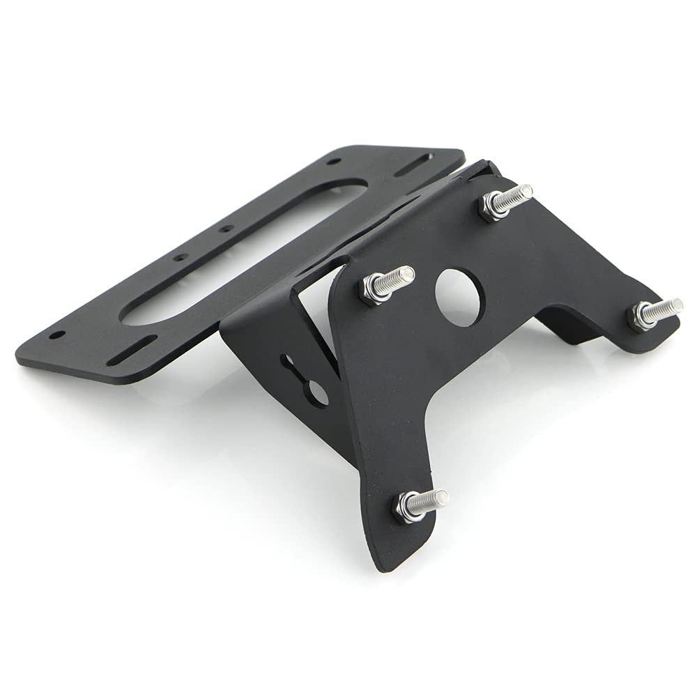 Kennzeichenhalter Motorrad FIT AUF VERWENDUNG FÜR Suzuki SV650 2017-2021 SV650X Kennzeichenhalter Motorrad-Kit