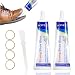 Produktbild Schuhkleber Reparaturkleber,2 Stück Transparenter Schuhsohlenkleber Sohlenkleber,Professioneller Schuh Kleber für Reparatur Leder,Stiefeln,Sohle