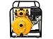 Rotek Hochdruck Motorpumpe mit 4-Takt Benzinmotor WPG4-HP-0300-80-5H, bis zu 75m Förderhöhe, Stage-V