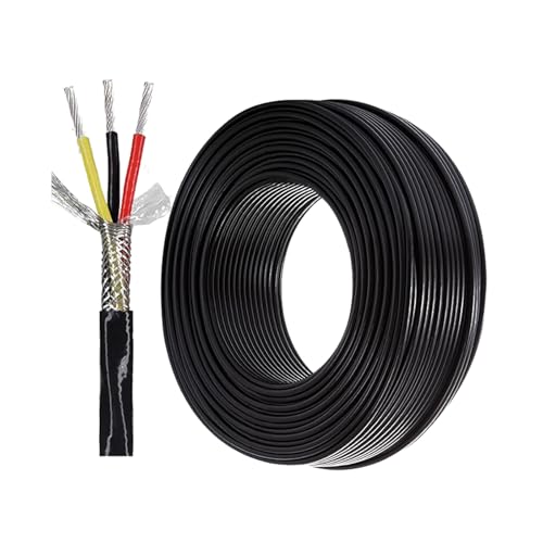 Câble flexible pour capteurs et robotique 3 conducteurs 1.5mm² en cuivre étamé 328 pieds