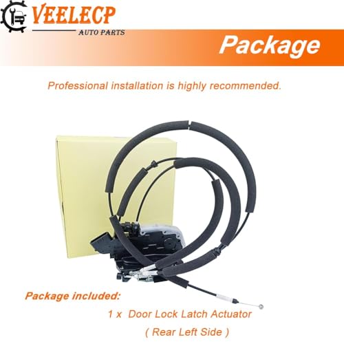 Image of Door Lock Actuator Compatible with 2014-2020 Q50 Rear Left Driver Side