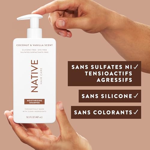 Shampooing hydratant cheveux abîmés Native : la solution anti-fourches sans sulfate