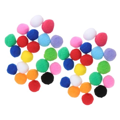 Pompons miniatures Homoyoyo : lot de 200 boules colorées assorties