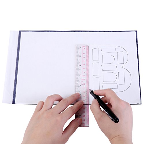 Carbon Paper, Black Graphite Transfer Tracing Paper For Wood, Paper, Canvas And Other Art Surfaces- 100 Sheets #TOP2