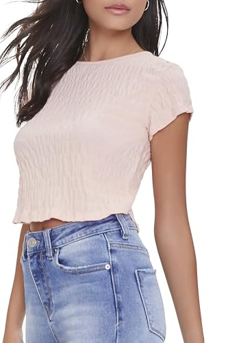 T-shirt rose Forever 21 taille M idéal pour vos sorties décontractées