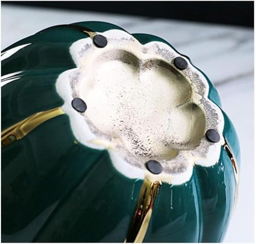 Vase bouteille courte céramique pour décoration table à manger - 6