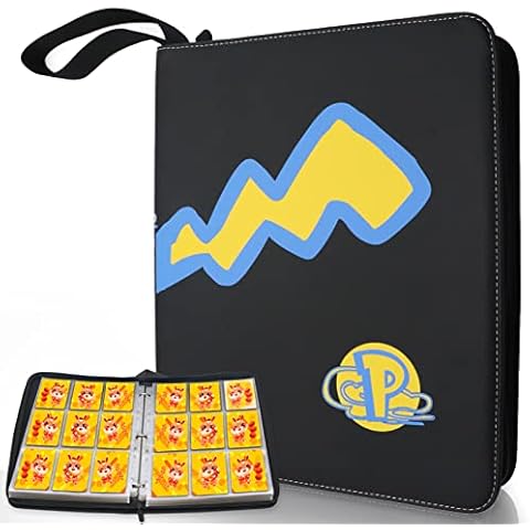 Leaflai Trading Card Binder, Card Holder Collectors Fits 720 Cards with 40 Premium 9-Pocket Removable Sleeves Album Card Case Folder Cover