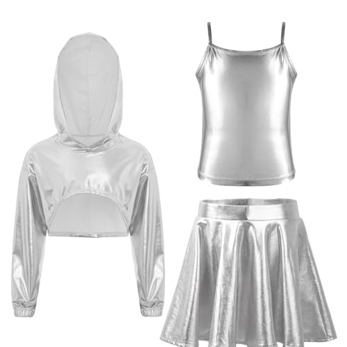 Sweat à capuche et jupe débardeur fille de 5 à 16 ans style hip hop