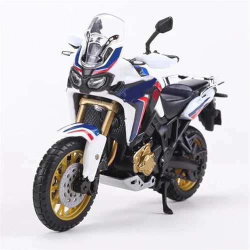 Africa Twin DCT Moto miniature 1:18 en alliage simulation haute précision
