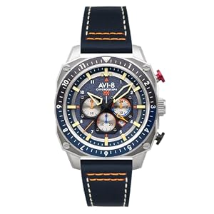 AVI-8 Hawker Hunter Atlas Dual Time Chronograph AV-4100-02