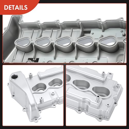 A-Premium Upgraded Aluminum Engine Valve Cover Compatible with Chevrolet Colorado 2004-2006 3.5L & GMC Canyon 2004-2006 3.5L & Isuzu i-350 2006 3.5L & Hummer H3 2006 3.5L by A-Premium - Image 7