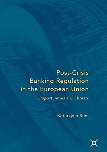Buy Post-Crisis Banking Regulation in the European Union — BookShops.in