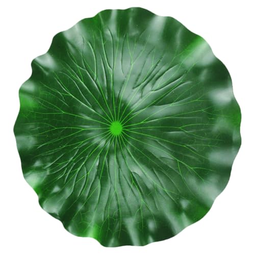 TOYANDONA Décoration de Bassin Flottante de Lotus Artificielles Accessoire de Jardin Eva pour Étang et Aquarium Effet Réaliste pour Photos et Aménagements Aquatiques