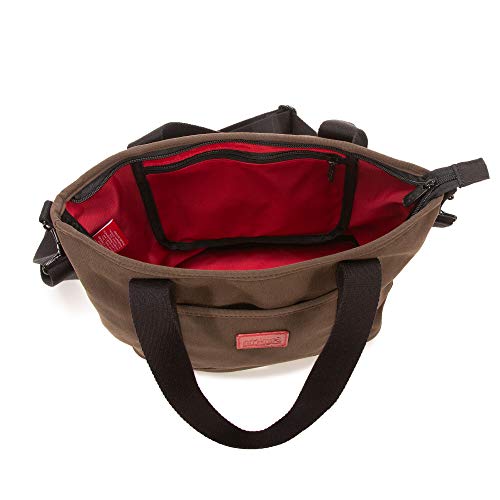 Manhattan Portage WAXED NYLON REGO TOTE (SM), black2