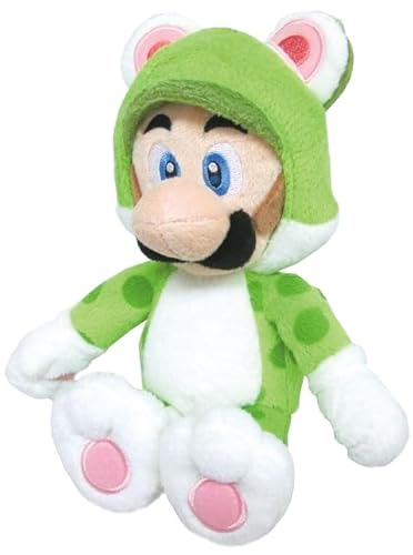 Nintendo Together+ - Peluche Super Mario 3D Land - Luigi Gato 25 cm Nintendo Together+ - Peluche Super Mario 3D Land - Luigi Gato 25 cm