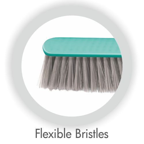 Magic Providers Long Bristle Dust Cleaning Brush β Pack of 2 | Ideal for Carpet Cleaning, Car Seat, Bed, Sofa, Curtains, Mats and Household Upholstery Cleaning Multipurpose Brush (Assorted Colours) 2