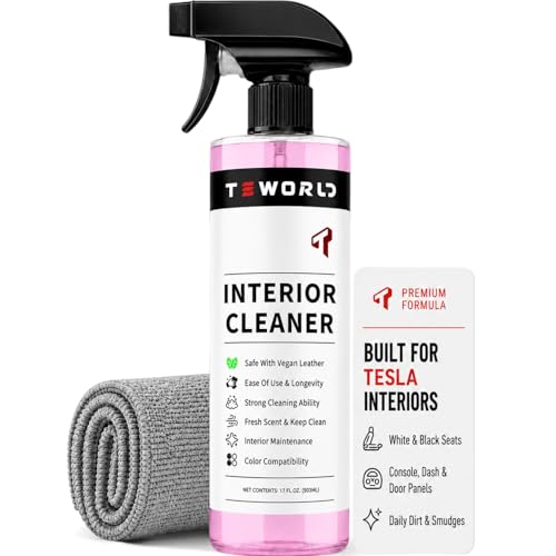 Tesla Interior Cleaner & Stain Remover for Vegan Leather