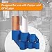 CALIDAKA Deburring Depth Tool, Deburring Pipe, Chamfering Removal Tool, Copper Pipe Accurate 1/4 Inch, Depth Gauge Tool Easy Install Measuring Deburring Depth Tool