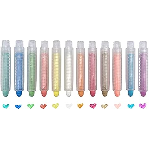 USELUCK Tiza sin polvo 5 colores con profesores Cover