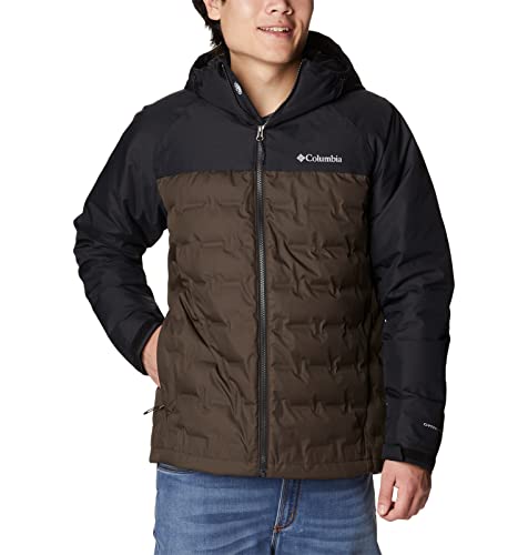 Image of Columbia Men Omni-Heat Inifnity Grand Trek II Hooded Hiking and Trekking Down Jacket