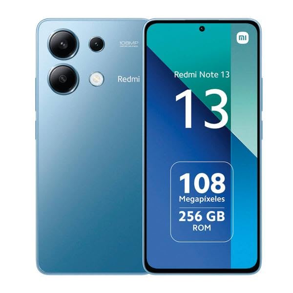 Xiaomi Redmi Note 13 4G 8GB 256GB Dual SIM - Isblå